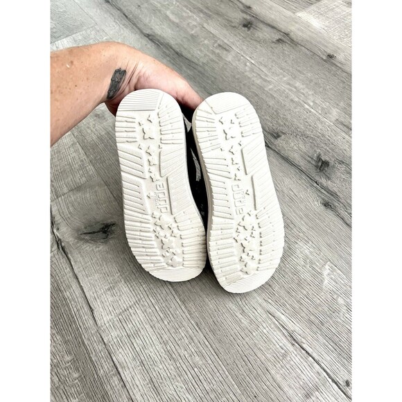 Hey Dude Shoes-Wendy Youth-Linen Black-size Y1-NEW! - Picture 6 of 6